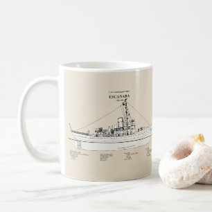Caneca De Café USCGC Escanaba wpc-77 - SBD