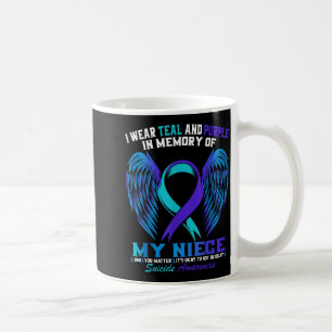 Caneca De Café Use Azul-marinho E Roxo Para Camiseta de Conscient