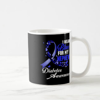 Caneca De Café Use Azul Pelo Meu Sobrinho T1d Conscientização do 