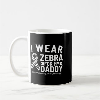 Caneca De Café Use Zebra Para o Papai Câncer Neuroendócrino