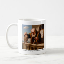 Caneca De Café Uso horrorizante de animais de laboratório por Gal