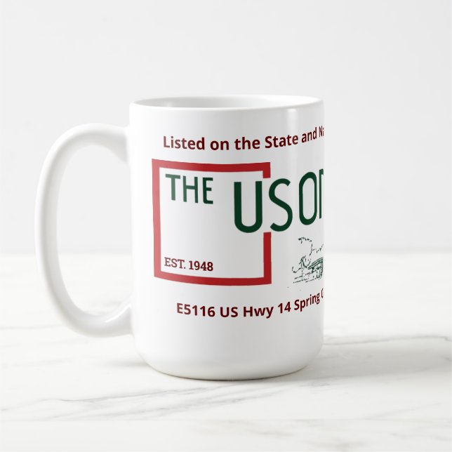 Caneca De Café Usonian Inn Latte Mug (Esquerda)