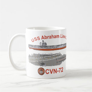 Caneca De Café USS Abraham Lincoln CVN-72