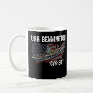 Caneca De Café USS Bennington CVS-20 Transportadora Veterans Da