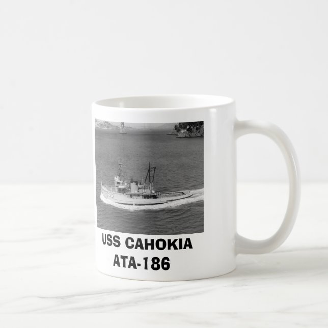 CANECA DE CAFÉ USS CAHOKIA ATA-186 (Direita)