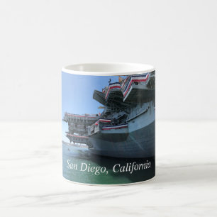 Caneca De Café USS Midway em San Diego, Califórnia
