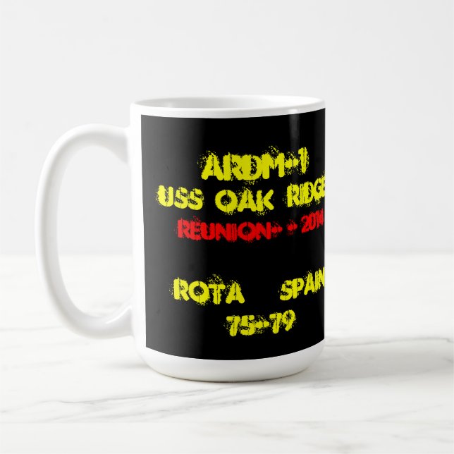 Caneca De Café USS Oak Ridge ARDM-1MUG (Esquerda)