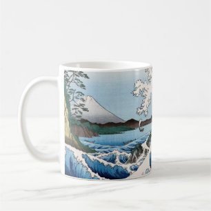 Caneca De Café Utagawa Hiroshige - Mar ao largo de Satta, Provínc