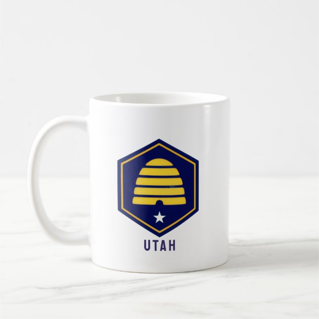 Caneca De Café Utah Beehive (Esquerda)