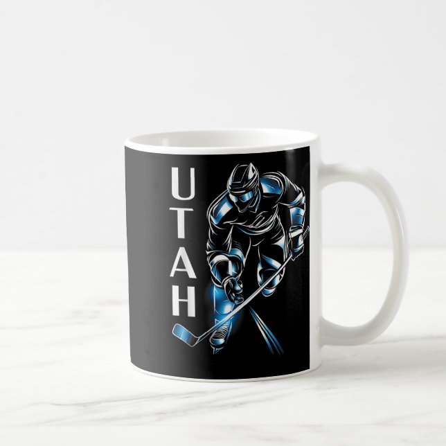 Caneca De Café Utah Hockey (Direita)