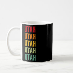 Caneca De Café Utah Rainbow Estado de Utah