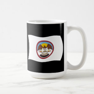 Caneca De Café Ute Tribe Flag Mug