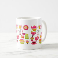 Utensílios de cozinha de Potes e latas cor-de-rosa
