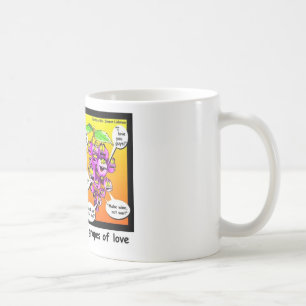 Caneca De Café Uvas De Fúria, Amor E Presentes E Camisetas Engraç