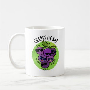 Caneca De Café Uvas De Rap Fruta