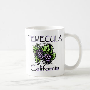 Caneca De Café Uvas de Temecula