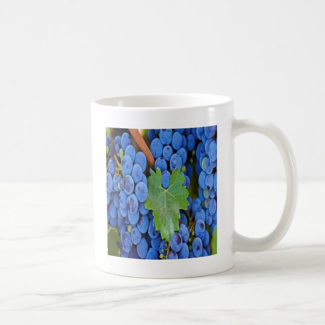 Caneca De Café Uvas numa Vinha (Direita)