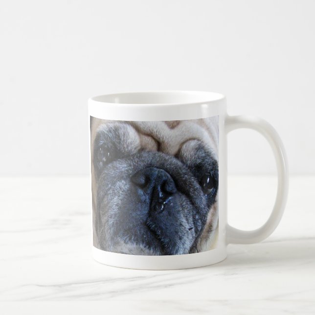 Caneca De Café Vá Bem Em Breve, Cachorro Doente (Direita)