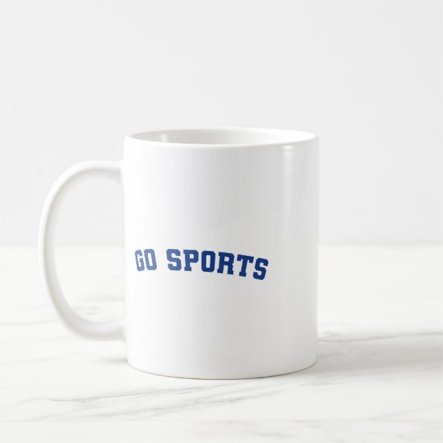 Caneca De Café Vá Esportes Pé Sarcástico  (Esquerda)