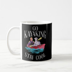 Caneca De Café Vá Kayaking Fique Legal Paddler Kayaker