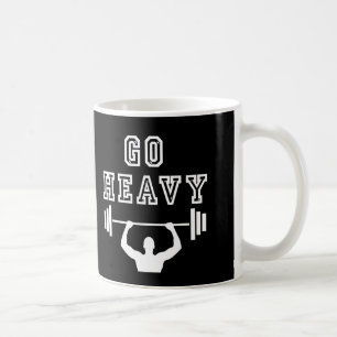 Caneca De Café Vá pesado