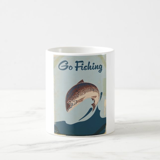 Caneca De Café Vá Pescar (Centro)