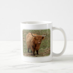 Caneca De Café Vaca 9Y316D-053 das montanhas