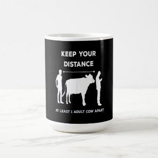 Caneca De Café Vaca Animal Dizendo Ideia| Presente De Vaca Engraç