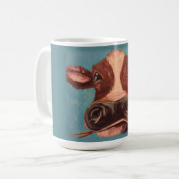 Caneca De Café Vaca com cor