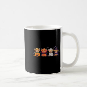 Caneca De Café Vaca das Terras Altas do Halloween