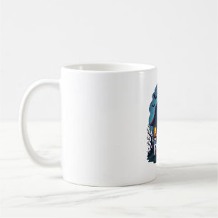 Caneca De Café Vaca e Barn Assombrado