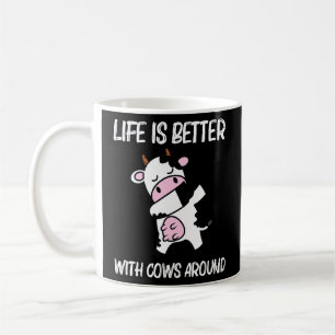 Caneca De Café Vaca Engraçada Para Homens Mulheres Que Ordenam Va