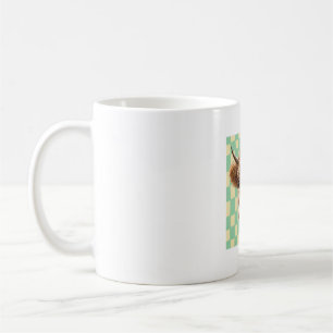 Caneca De Café Vaca Girassol Png, Vaca Highland Fofa