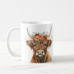Caneca De Café Vaca Highland.