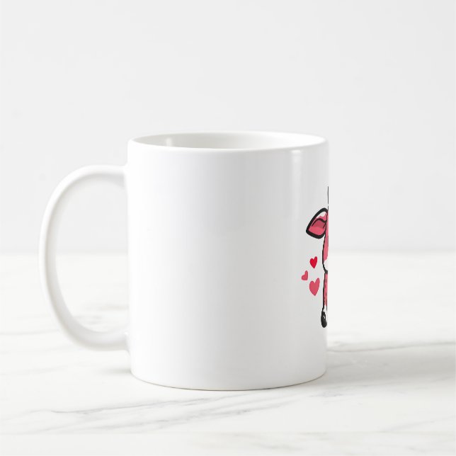 Caneca De Café Vaca Morango  (Esquerda)