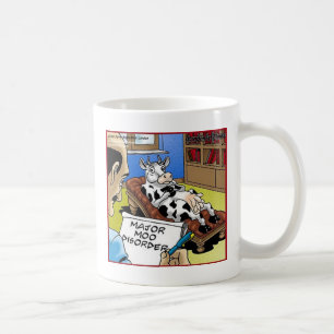 Caneca De Café Vaca Na Terapêutica 4 Distúrbio Da Moo Oferece C