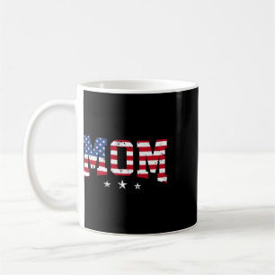 Caneca De Café Vaca Patriótica Fofa Coquete 4 De Julho Fazendeiro