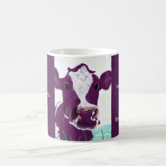 Caneca De Café Vaca roxa que contempla bastante possivelmente a