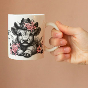 Caneca De Café Vaca-Vaca-Vaca-Vaca-Terra-Cura Com Texto