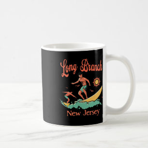 Caneca De Café Vacacionista de Nova Jersey Long Branch Nj Praia d