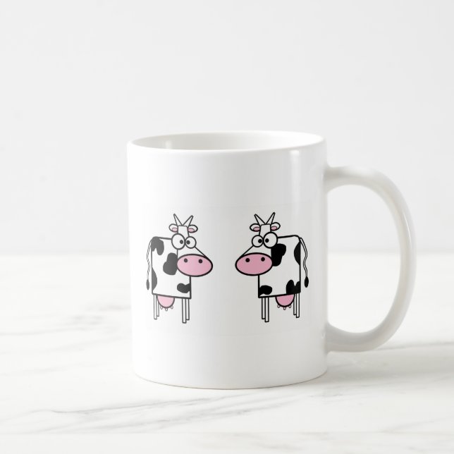 Caneca De Café Vacas (Direita)
