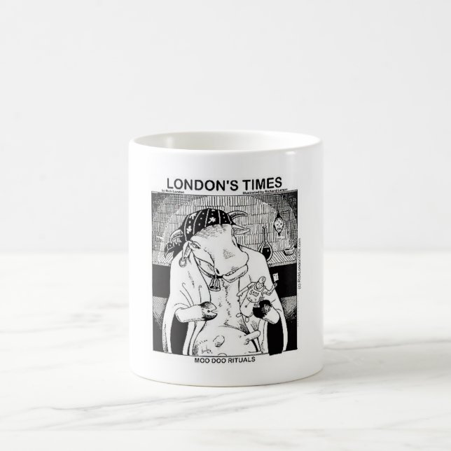 Caneca De Café Vacas Maluquinhas De Nova Orleans Engraçado (Centro)