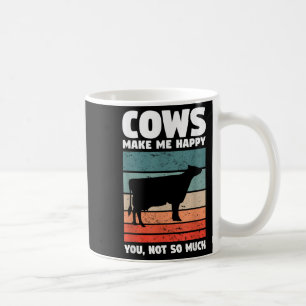 Caneca De Café Vacas Me Fazem Feliz Você Não Tanto Citação De Agr