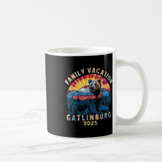 Caneca De Café Vacinação Familiar Bear Souvenir Tennessee Gatlinb