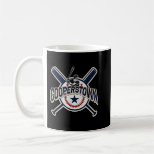 Caneca De Café Vacinação Familiar do Jogo Baseball Cooperstown Ne