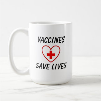 Caneca De Café Vacinas salvam vidas