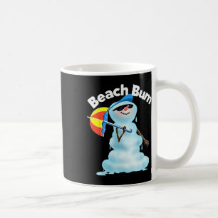 Caneca De Café Vagabundo de Praia Boneco de Neve Natal em Julho F