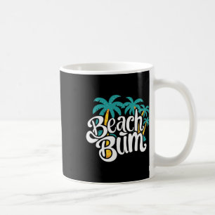 Caneca De Café Vagabundo de Praia Verão Areia Vibrações Oceânicas