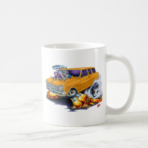 Caneca De Café Vagão 1962-65 da laranja da nova