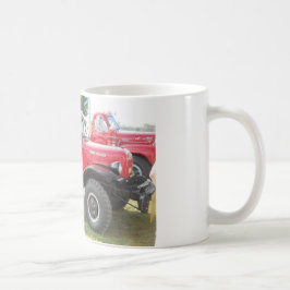 Caneca De Café Vagão vermelho do poder de Dodge